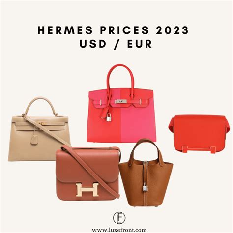 hermes handbags price increases.